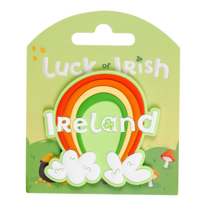 Aimant PVC - Arc en ciel Souvenir Irlande