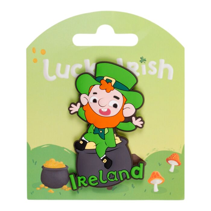 Aimant PVC - Leprechaun Souvenir Irlande 