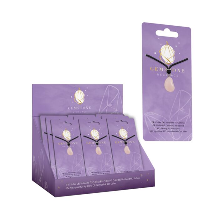 Pendentif Gemme Thérapeuthique Polie 