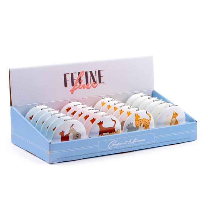 Miroir de poche - Feline Fine Cats 