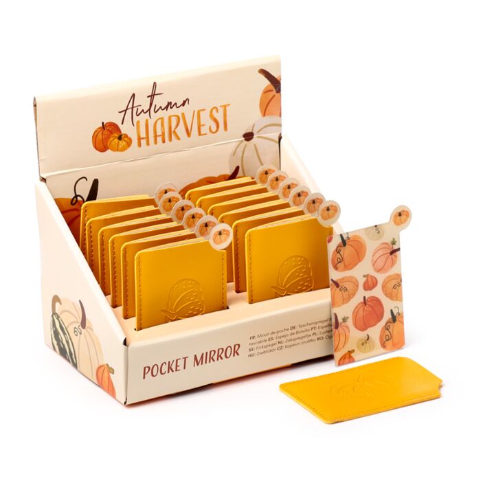 Miroir de Poche dans son étui - Récolte d'Automne 