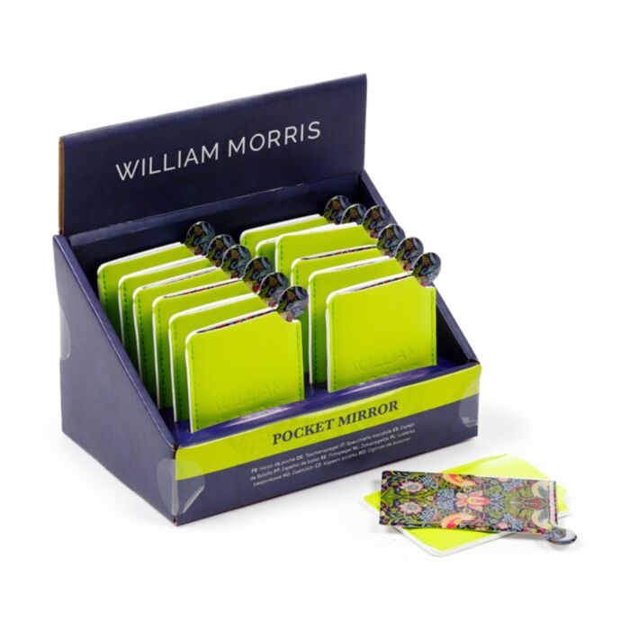 Miroir de Poche dans son étui - William Morris Voleur de fraises