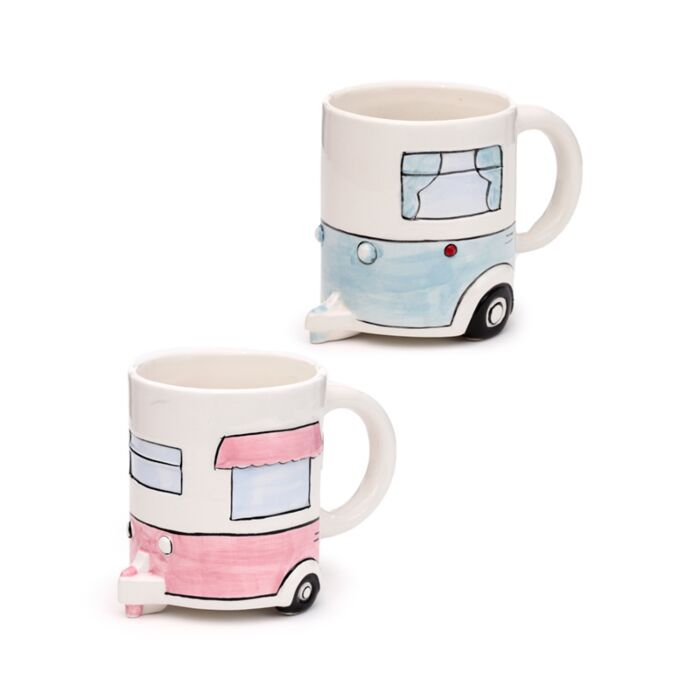 Mug en Céramique Caravane - Home Is Where You Park It 