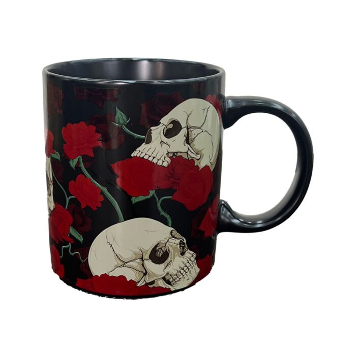 Mug en Porcelaine - Skulls & Roses 