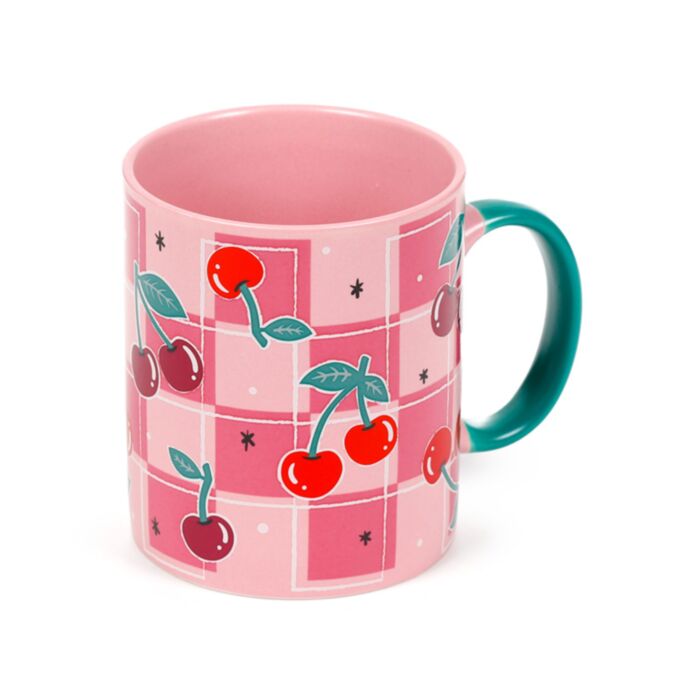 Mug en Porcelaine - Cherry Cerise