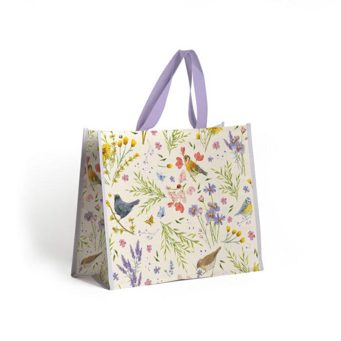 Sac de Courses réutlisable - Jan Pashley Ailes & Fleurs sauvages