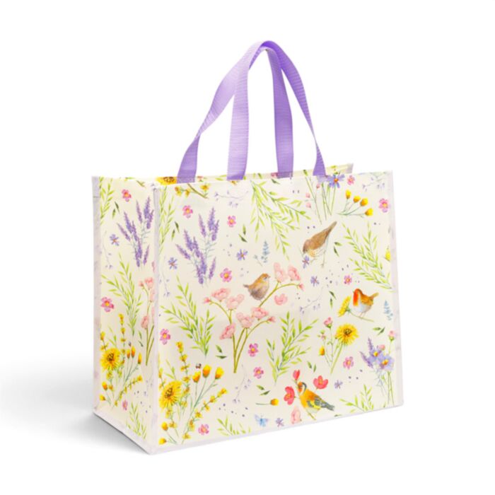 Sac de Courses réutlisable - Jan Pashley Ailes & Fleurs sauvages