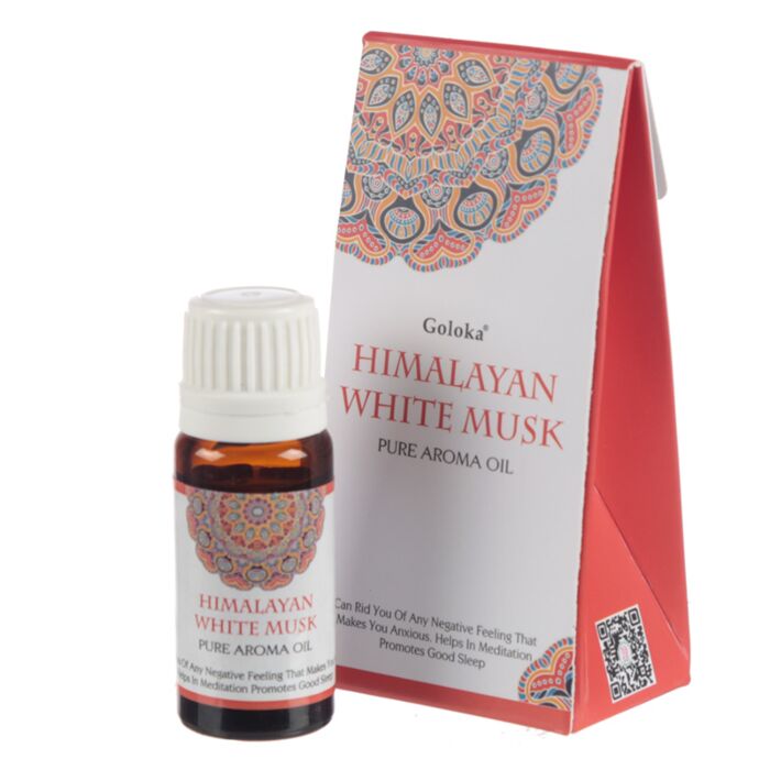 Huile de Parfum Goloka Aroma - Musc Blanc d'Himalaya