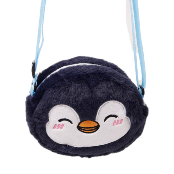 Sac Peluché à bandoulière - Nico le Pingouin Adoramals 