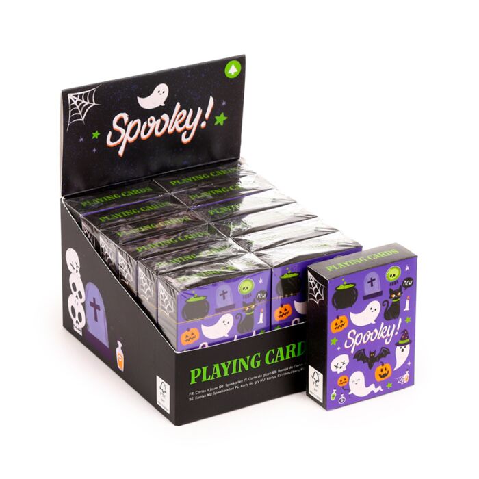Jeu de Cartes Traditionnel - Halloween Effrayant 