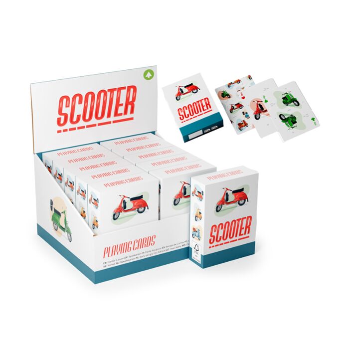 Jeu de Cartes Traditionnel - Scooter