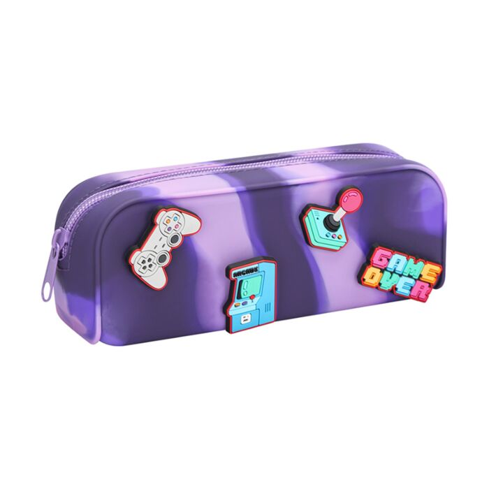 Trousse Silicone avec Charmes - Game Over