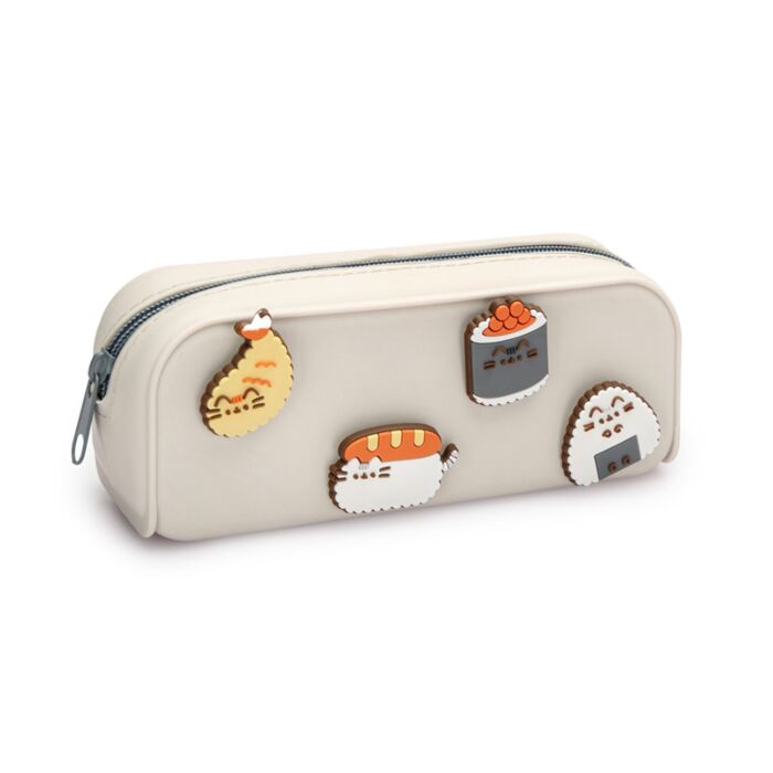 Trousse Silicone  avec Charmes - Pusheen le Chat Sushi Club 
