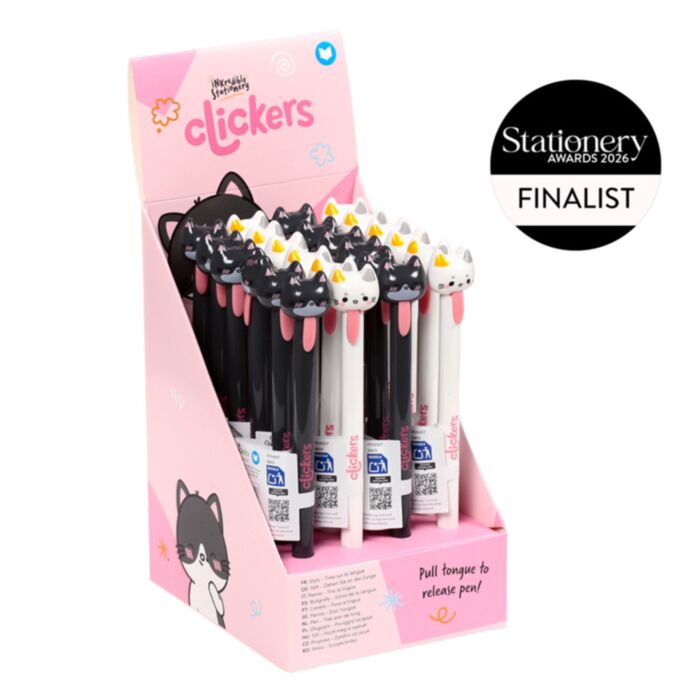 Stylo Chat langue à tirer - Adoramals Chat cLickers