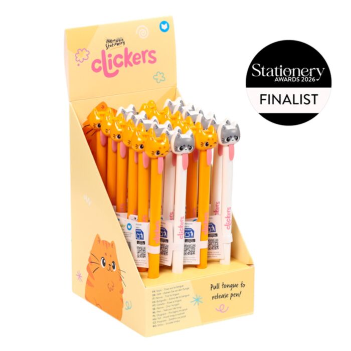 Stylo Chat langue à tirer - Beans & Co Chat cLickers 