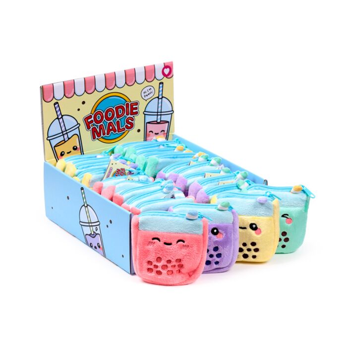 Porte-Monnaie peluché - Foodiemals Bubble Tea 