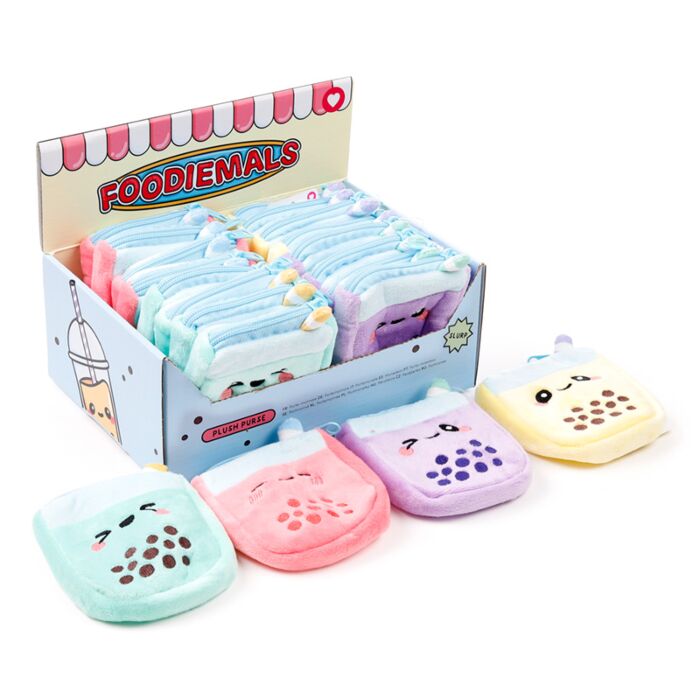 Porte-Monnaie peluché - Foodiemals Bubble Tea 