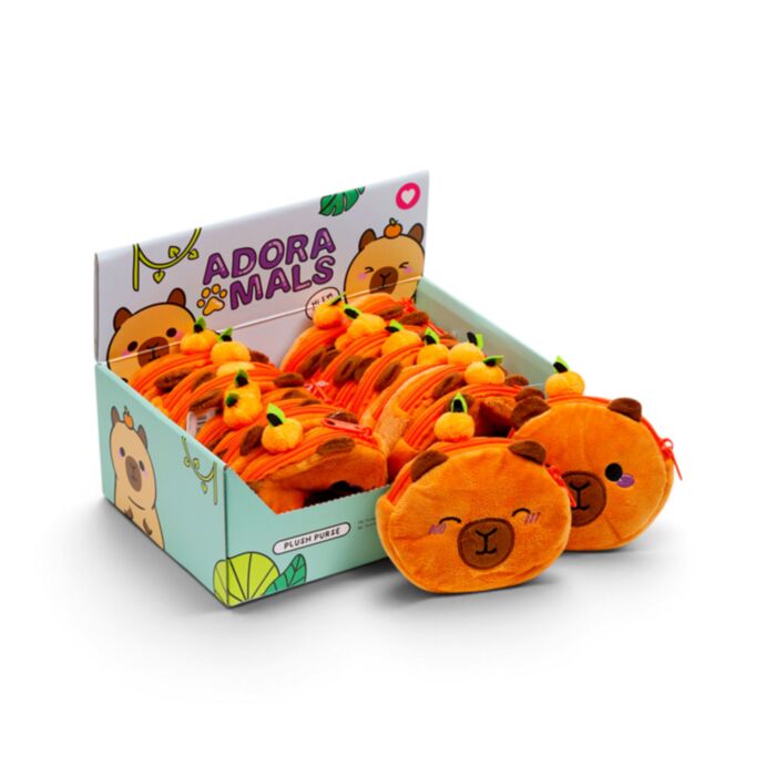 Porte-Monnaie peluché Capybara - Adoramals  