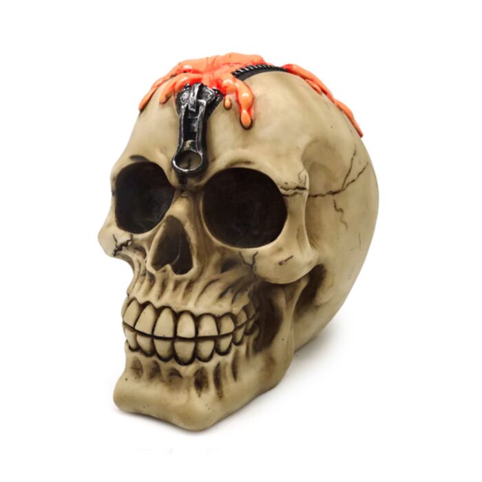 Crâne zippé Cerveau Suintant
