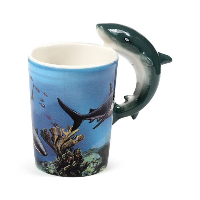 Mug Requin Par Lisa Parker