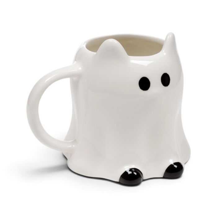 Mug en Céramique en forme de Chat Fantôme - Spooky