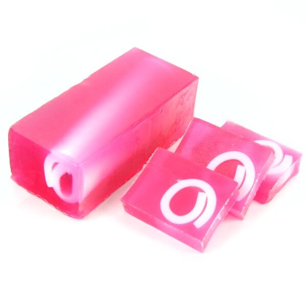 Pain de Savon à Couper - Framboise Poivrée