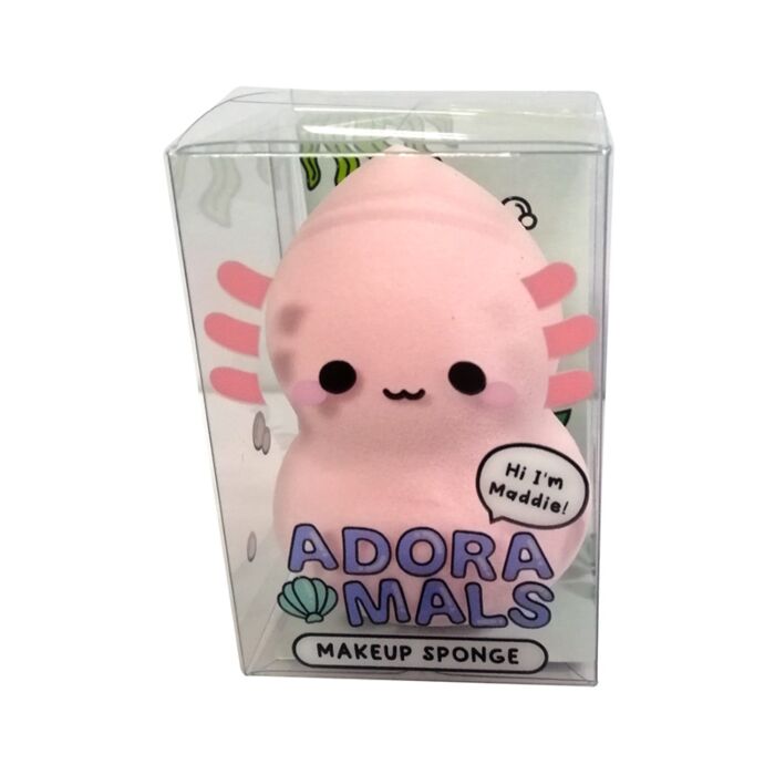 Beauty Blender Eponge à Maquillage - Adoramals Maddie l'Axolotl 