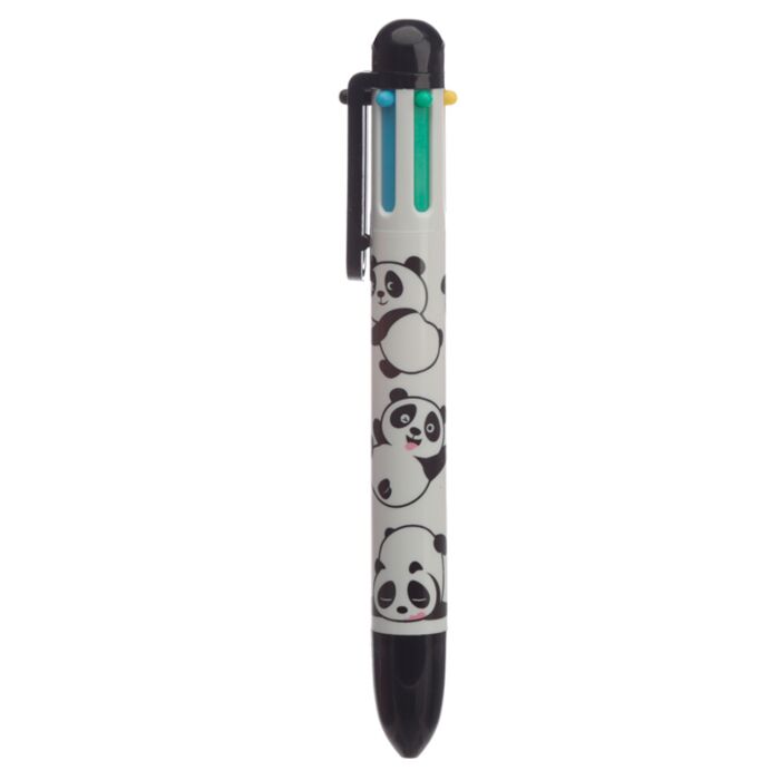Stylo Multi-couleur - Panda (6 Couleurs)