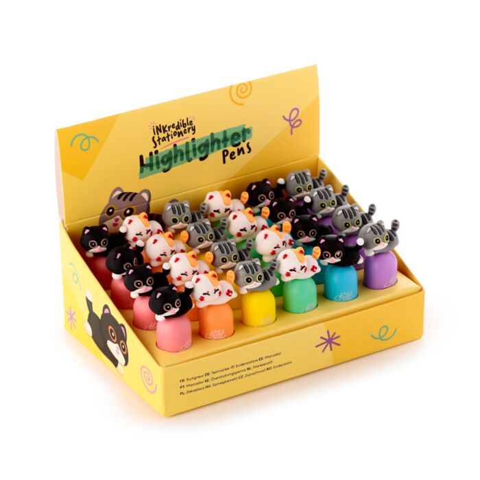 Surligneur avec Embout - Chat Mignon 