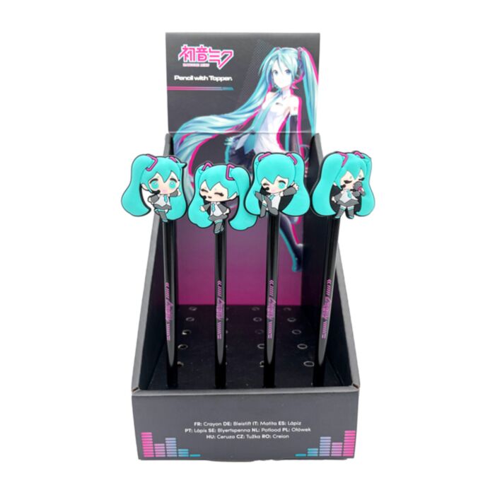 Crayon Embout Décoratif PVC - Hatsune Miku 
