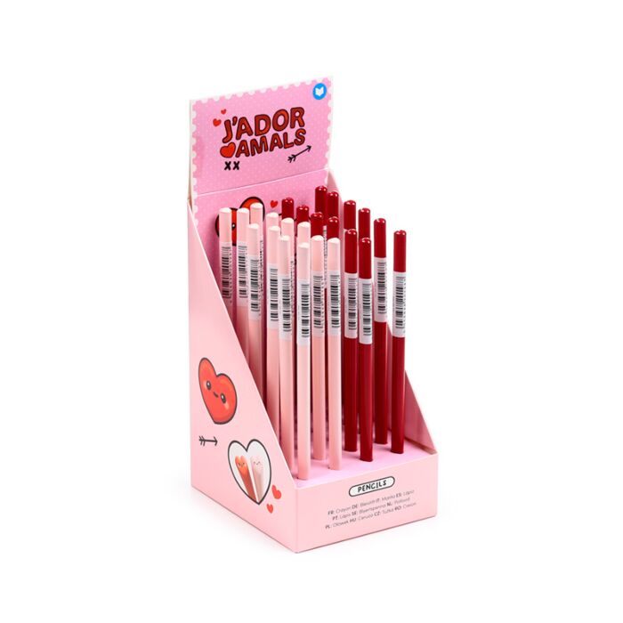 Crayon en forme de Cœur - J'Adoramals