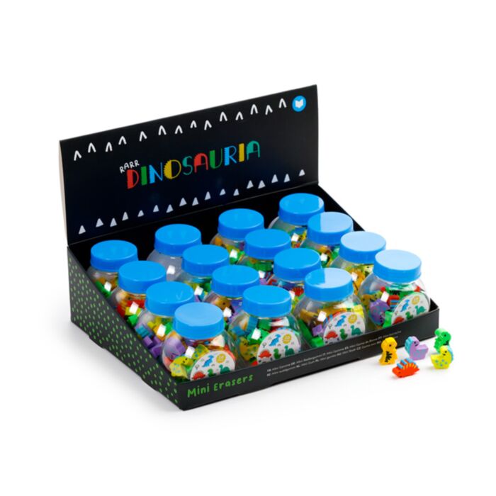 Pot de Mini Gommes -Dinosauria 
