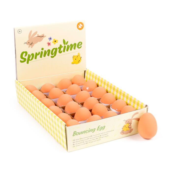 Oeufs En Caoutchouc Rebondissant - Springtime Printemps