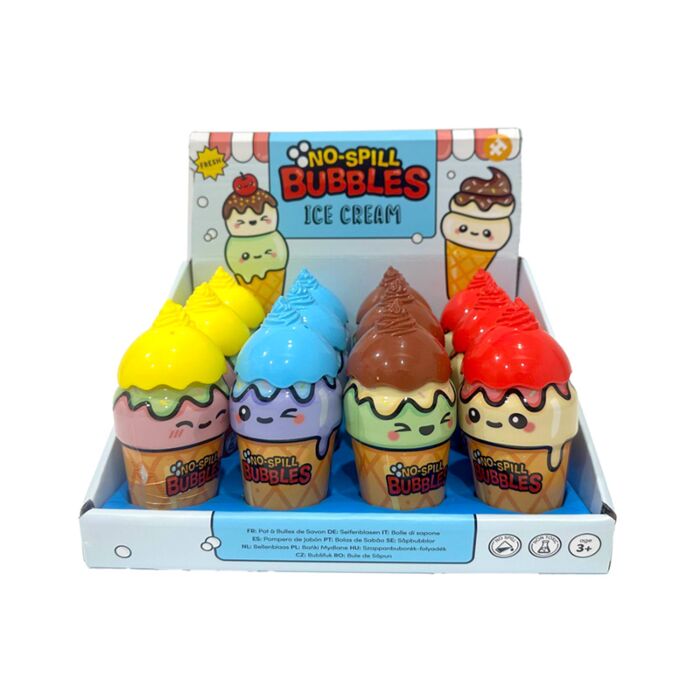 Jouet à Bulles sans fuite - Crème Glacée 