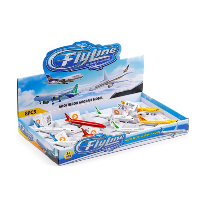 Jouet à Mécanisme de Recul - Avion de Ligne 