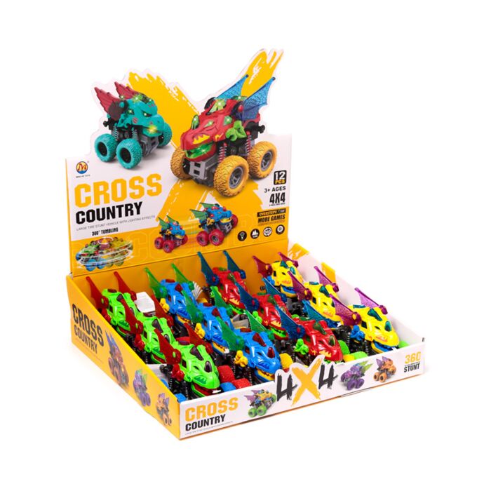 Jouet à friction et à LED - Hors Piste Tête de Dragon