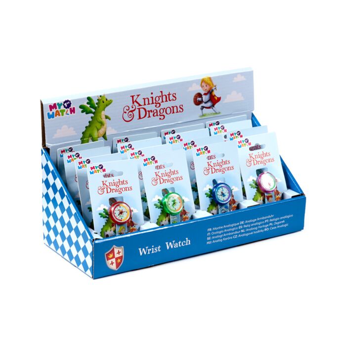Montre analogique - Chevaliers & Dragons 