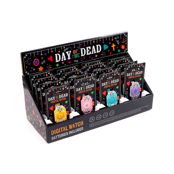 Montre Digitale en Silicone - Day of the Dead Jour des Morts