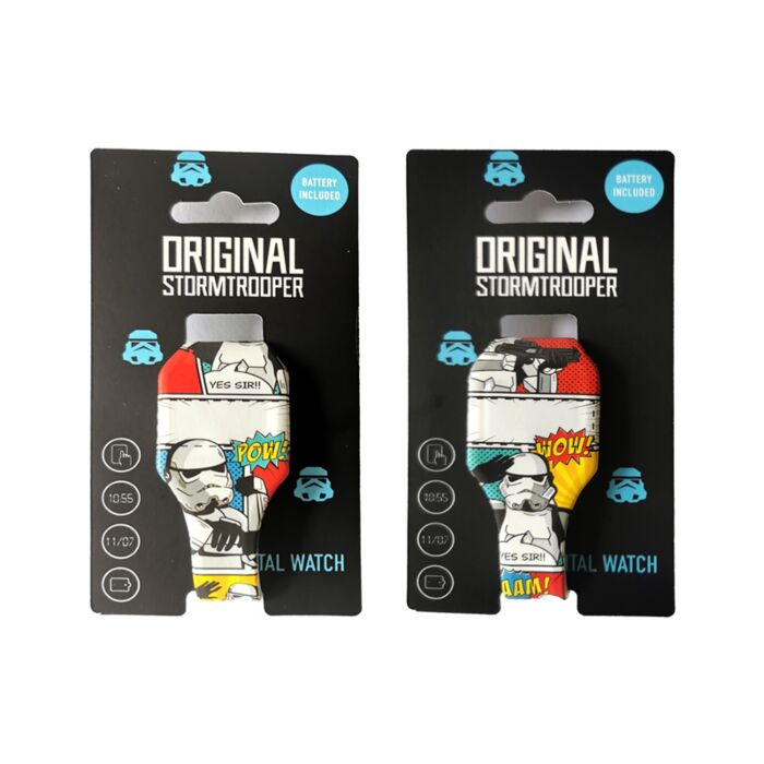 Montre Digitale en Silicone - The Original Stormtrooper Bande Dessinée