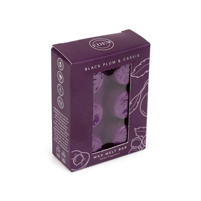 Lot de 6 Fondants de cire - Prune & Cassis 