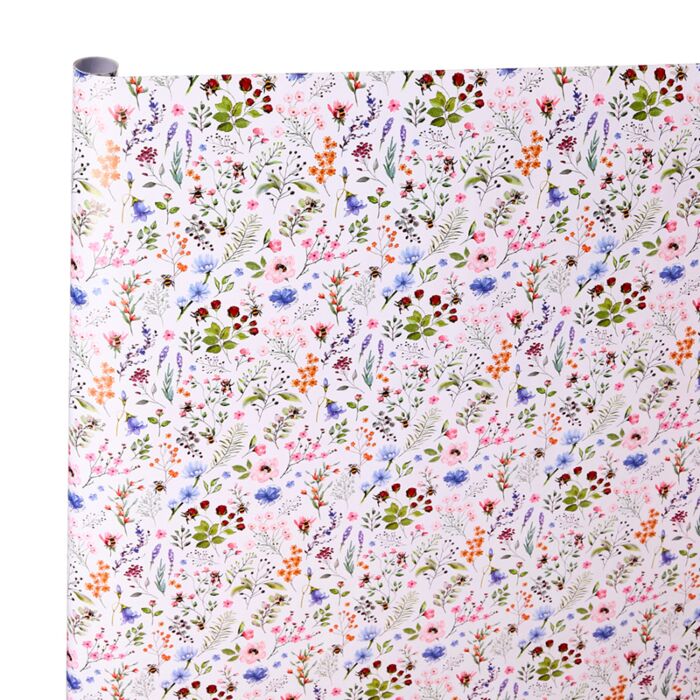 Rouleau de papier cadeau 3m - Nectar Meadows 