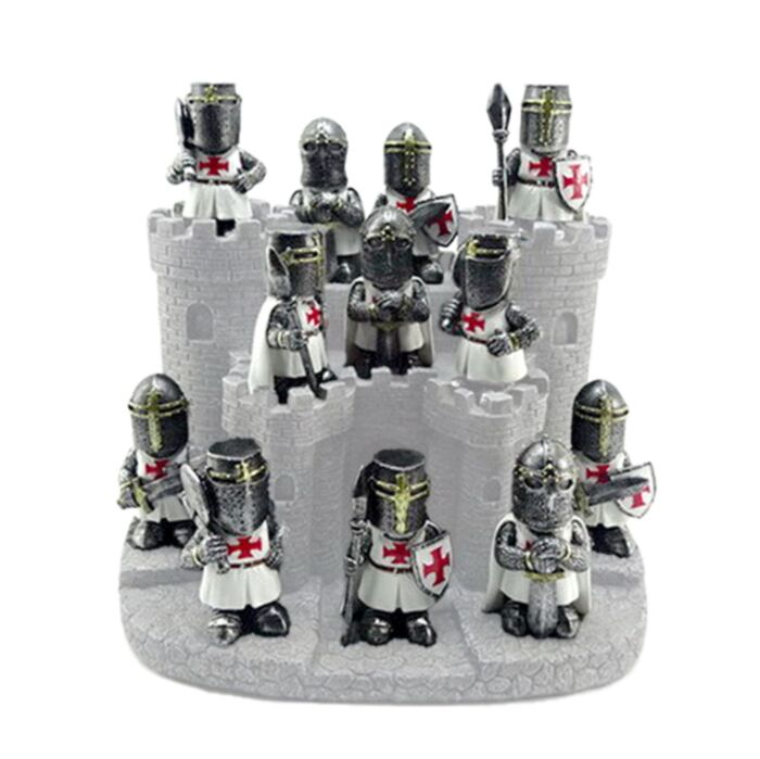 Figurines Chevaliers Mignons pour Château 