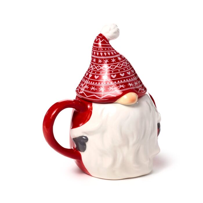 Mug avec Couvercle - Lutin de Noël Scandi - Jolly Gonks