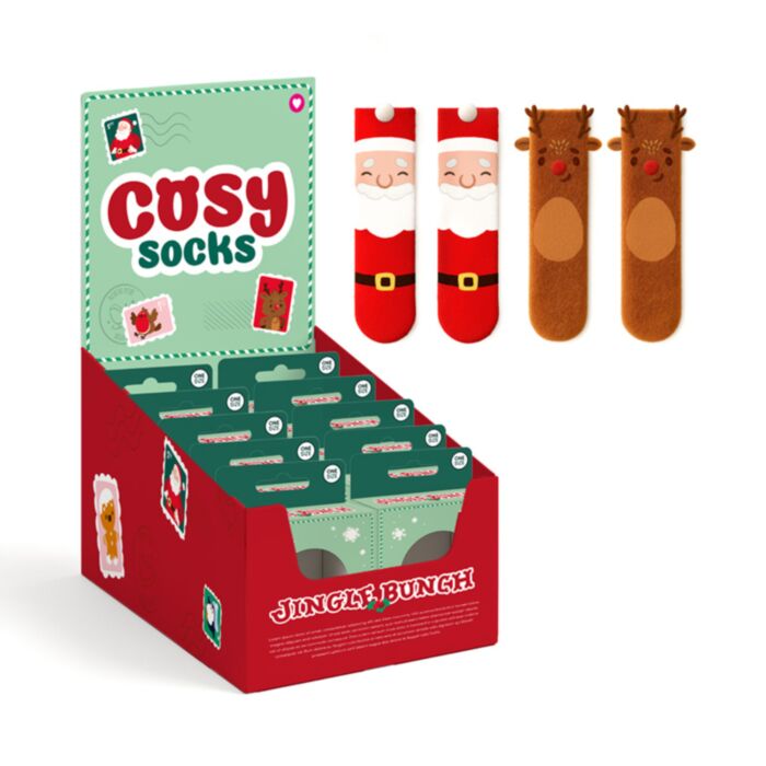 Chaussettes douillettes et moelleuses - Noël Jingle Bunch 