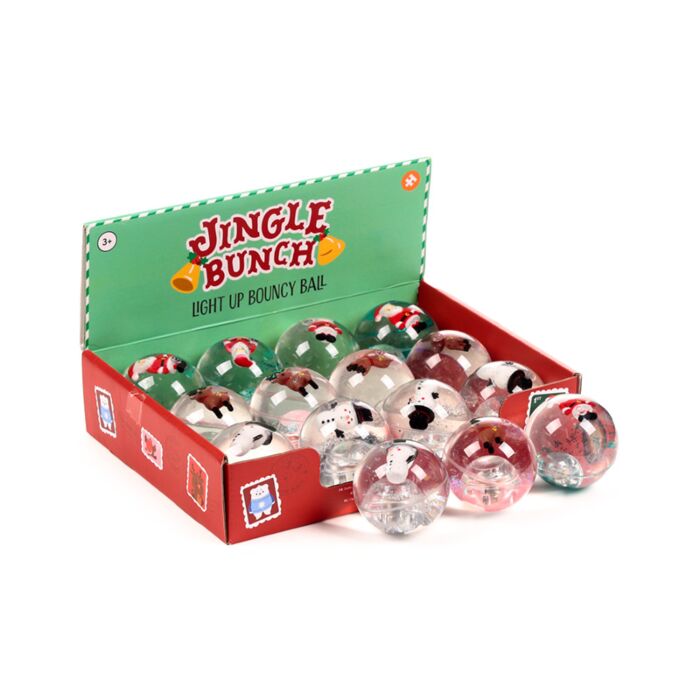 Balle Rebondissante à LED - Jingle Bunch Noël
