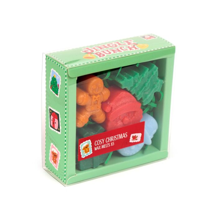 Lot de 5 Fondants de Cire - Jingle Bunch Noël au Chaud