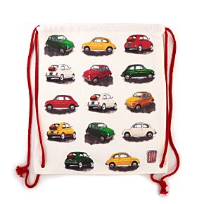 Sac à Cordons - Motif Fiat 500 