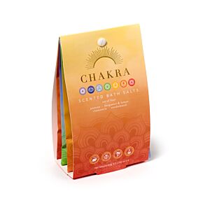 Lot de 4 Sachets de Sels de Bain - Chakra 