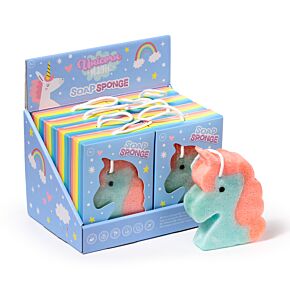 Savon Eponge en forme de Licorne - Unicorn Magic 