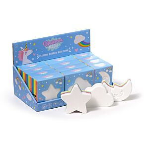 Bombe de Bain Flottante Licorne - Unicorn Magic Rainbow 